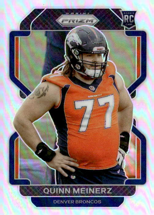2021 Prizm Quinn Meinerz graded slab