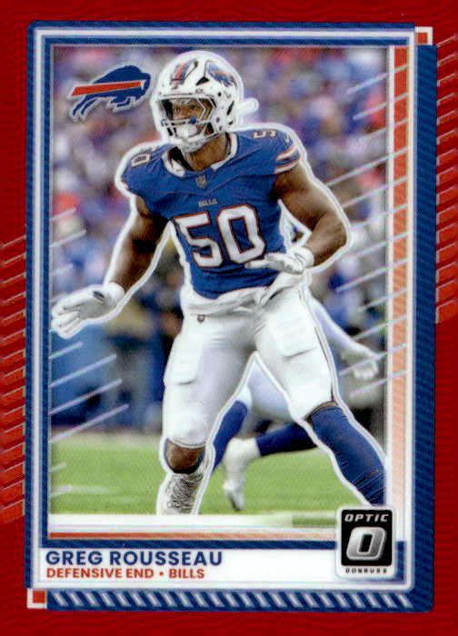 2025 Optic Greg Rousseau graded slab