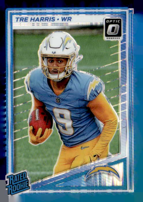 2025 Donruss Optic Tre Harris graded slab
