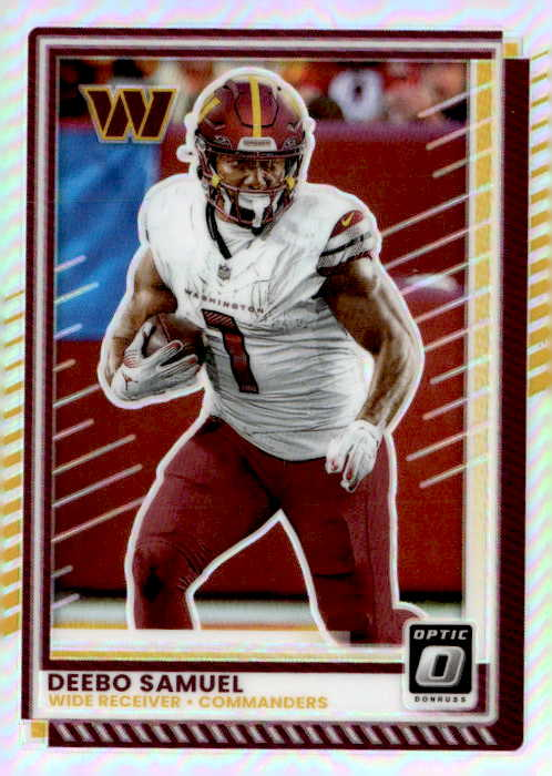 2025 Donruss Optic Deebo Samuel graded slab