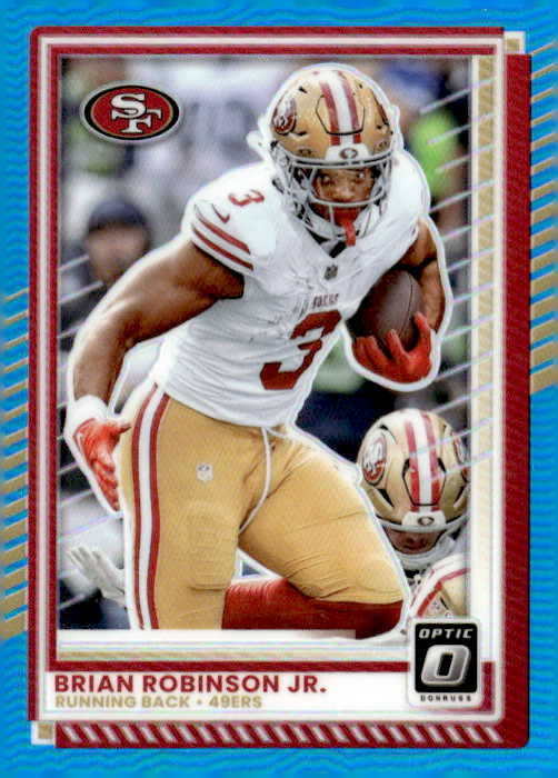 2025 Donruss Optic Brian Robinson Jr. graded slab
