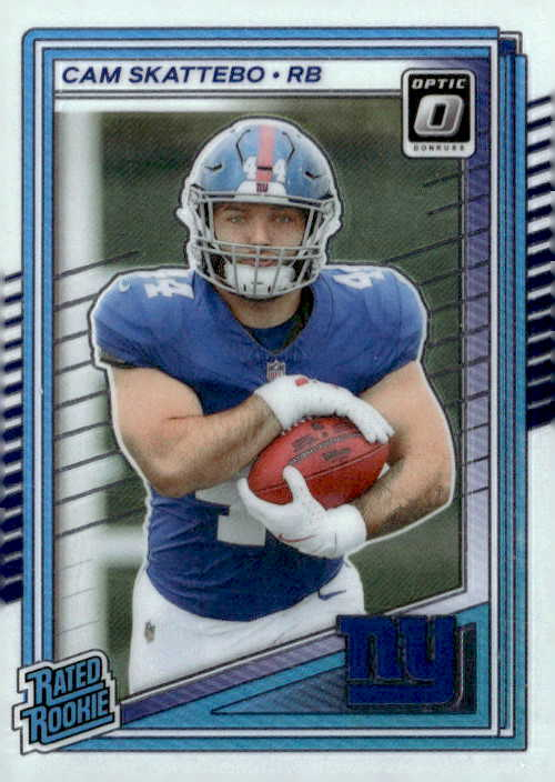 2025 Donruss Optic Cam Skattebo graded slab