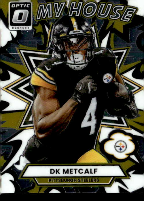2025 Donruss Optic Dk Metcalf graded slab