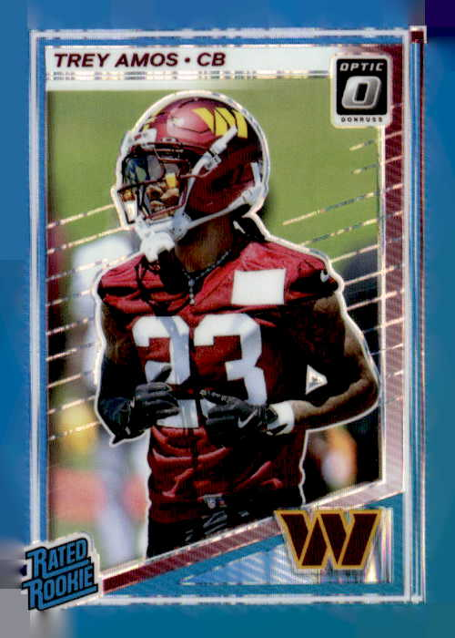 2025 Donruss Optic Trey Amos graded slab