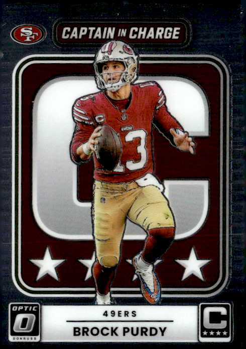 2025 Donruss Optic Brock Purdy graded slab