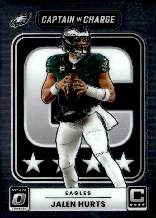 2025 Donruss Optic Jalen Hurts graded slab