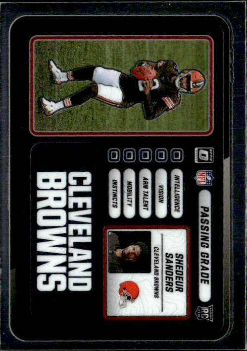 2025 Optic Shedeur Sanders graded slab