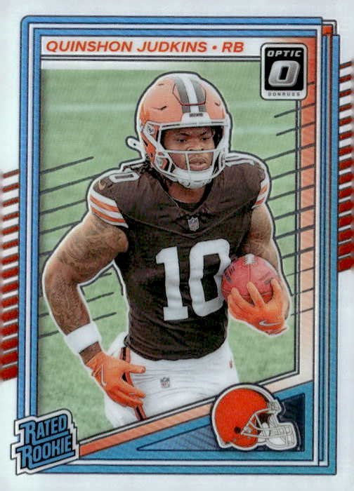 2025 Donruss Optic Quinshon Judkins graded slab