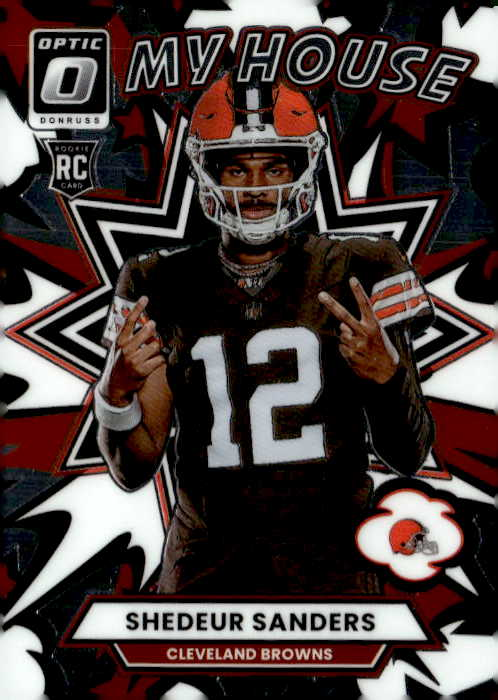 2025 Donruss Optic Shedeur Sanders graded slab