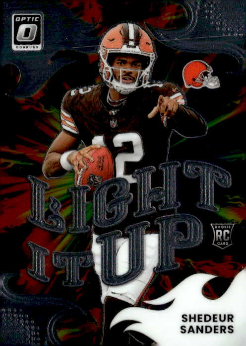 2025 Donruss Optic Shedeur Sanders graded slab