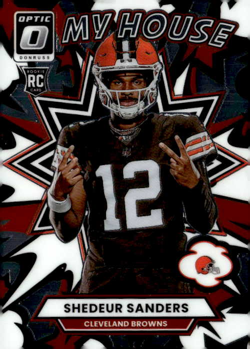 2025 Donruss Optic Shedeur Sanders graded slab