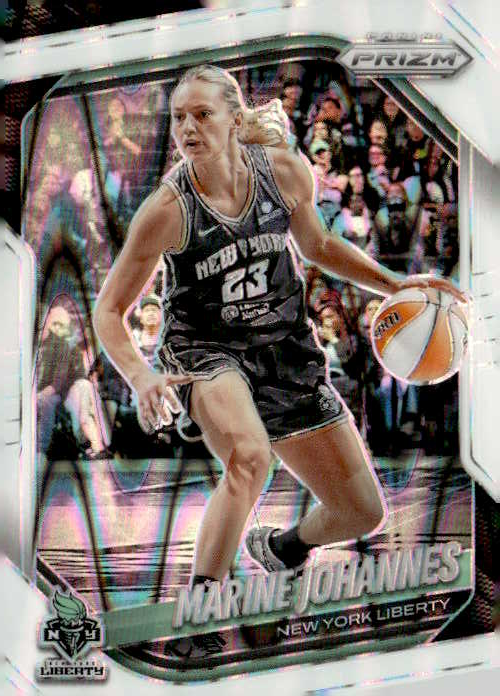 2025 Prizm Wnba Marie Johannes graded slab