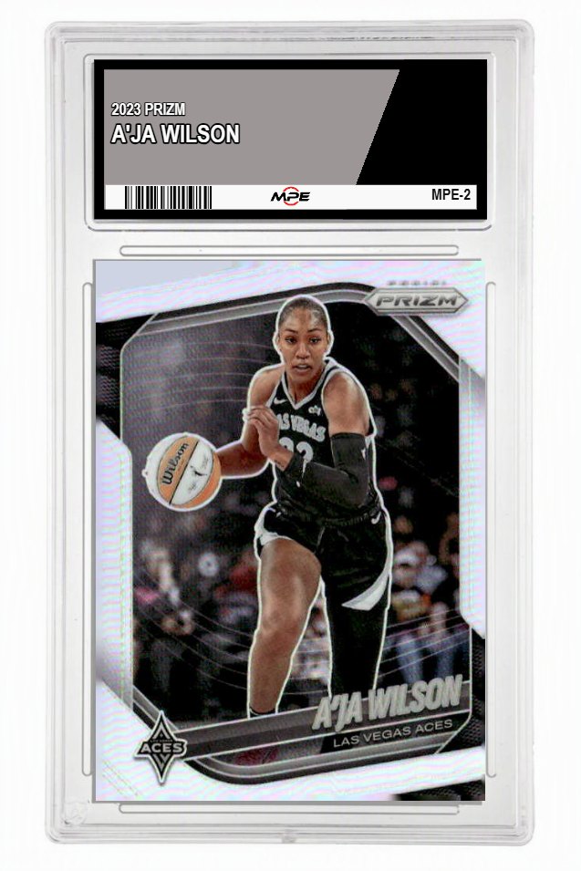 2025 PRIZM WNBA SILVER #76 A'JA WILSON MPE 10 GEM/MT — graded card up for auction