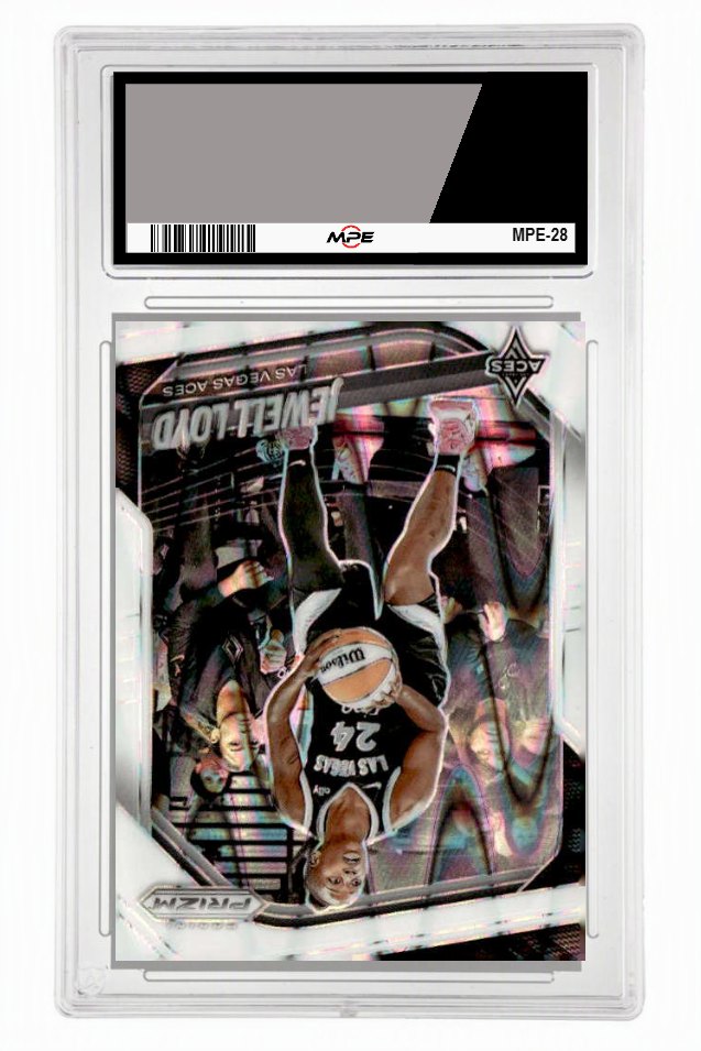 2025 PRIZM WNBA WHITE SEISMIC PRIZM #57 JEWELL LOYD MPE 9.5 MINT+ — graded card up for auction