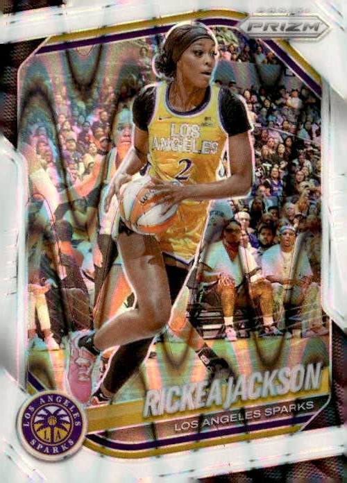 2025 Prizm Wnba Rickea Jackson graded slab