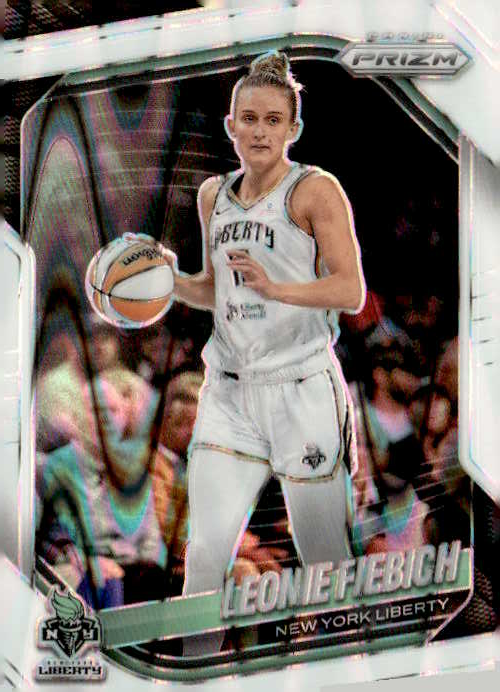 2025 Prizm Wnba Leonie Fiebich graded slab