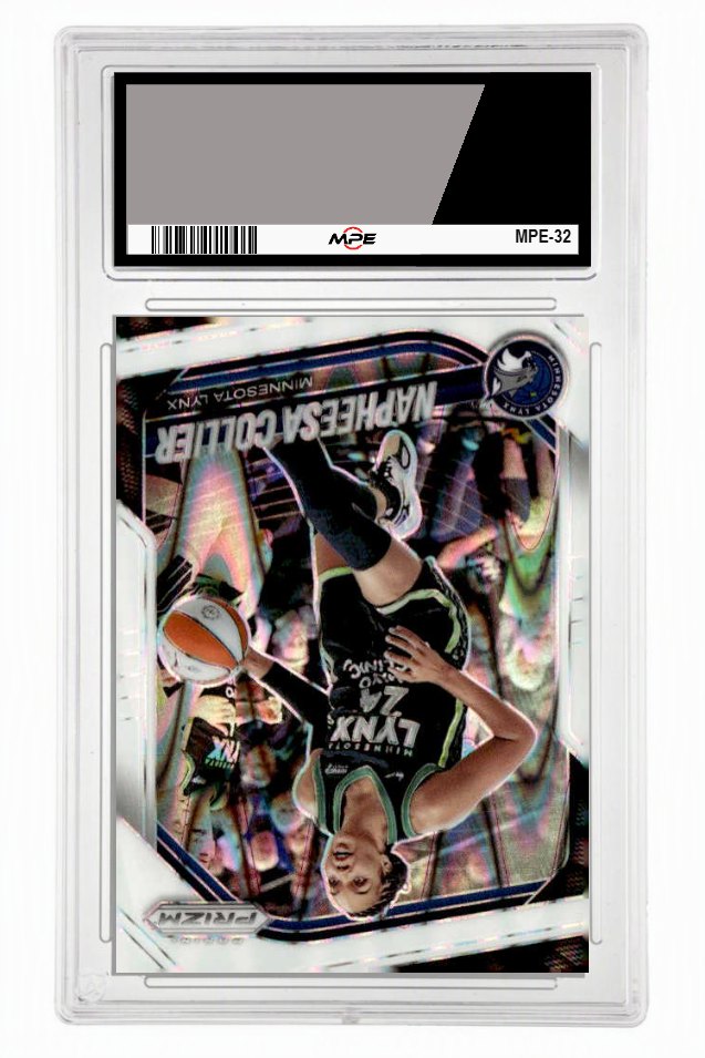 2025 PRIZM WNBA WHITE SEISMIC PRIZM #8 NAPHEESA COLLIER MPE 10 GEM/MT — graded card up for auction
