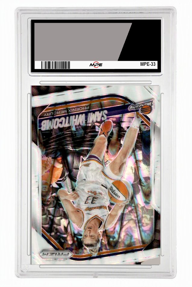 2025 PRIZM WNBA WHITE SEISMIC PRIZM #108 Sami Whitcomb MPE 10 GEM/MT — graded card up for auction