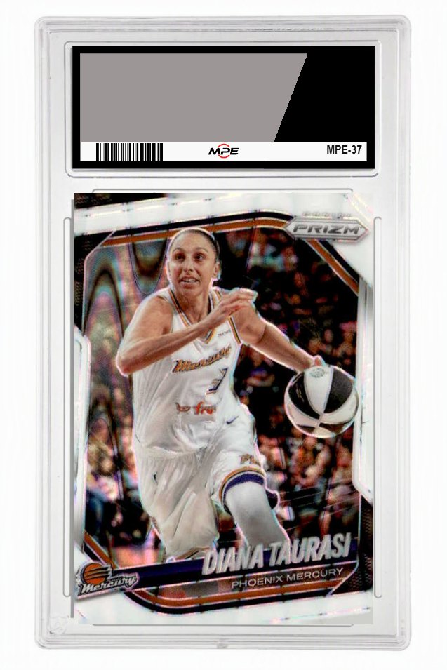 2025 PRIZM WNBA WHITE SEISMIC PRIZM #7 Diana Taurasi MPE 9.5 MINT+ — graded card up for auction