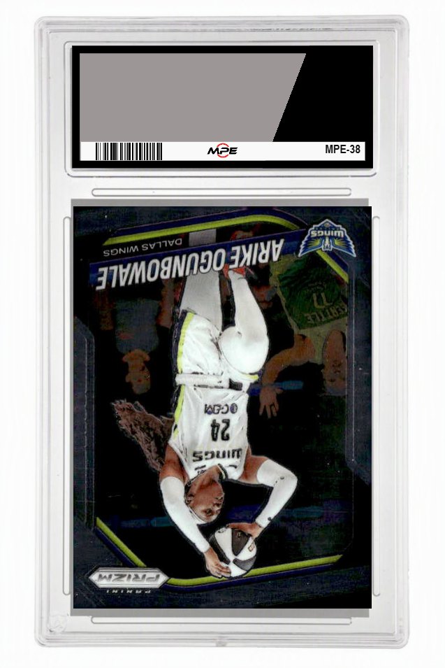 2025 PRIZM WNBA #73 ARIKE OGUNBOWALE MPE 9 MINT — graded card up for auction