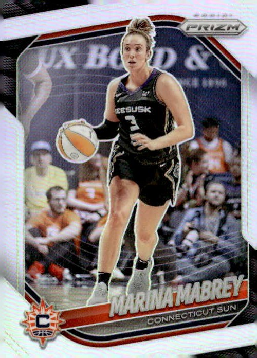 2025 Prizm Wnba Marina Mabrey graded slab