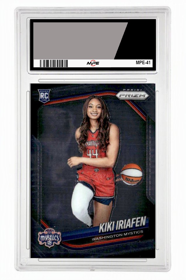 2025 PRIZM WNBA VARIATION #149 KIKI IRIAFEN MPE 9.5 MINT+ — graded card up for auction