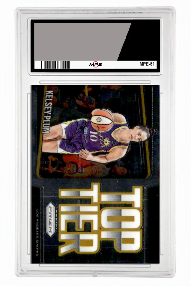 2025 PRIZM WNBA TOP TIER #15 KELSEY PLUM MPE 10 GEM/MT — graded card auctioned from the MPE vault