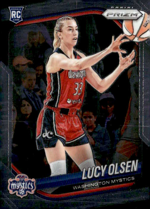 2025 Prizm Wnba Lucy Olsen graded slab