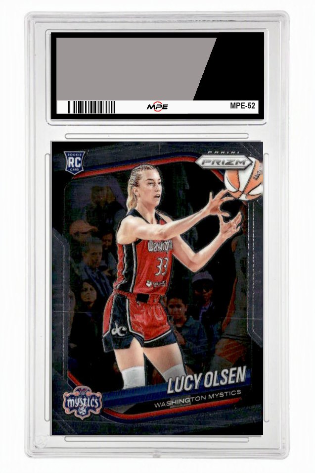 2025 PRIZM WNBA #104 LUCY OLSEN MPE 9 MINT — graded card up for auction