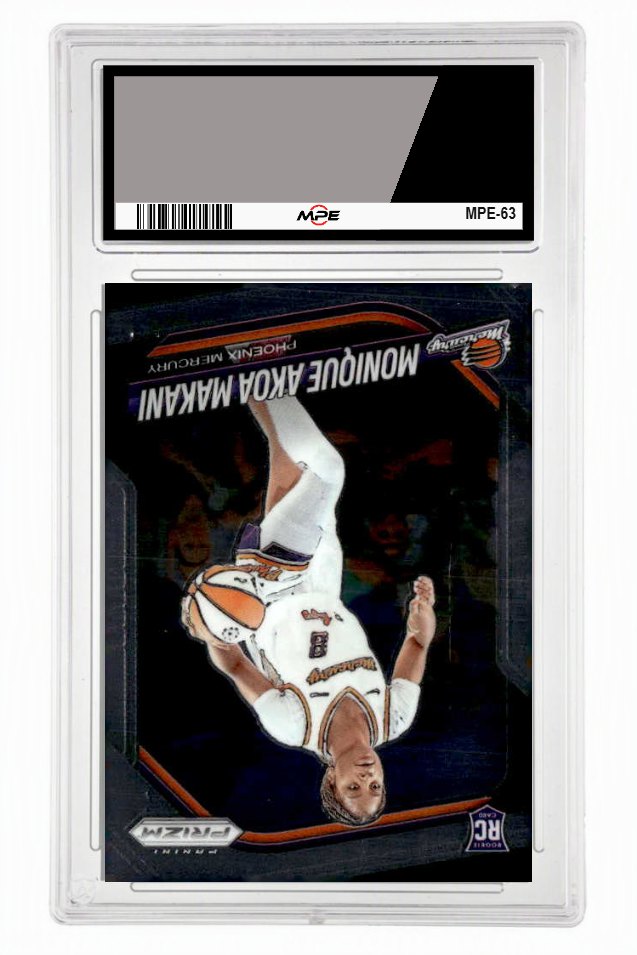 2025 PRIZM WNBA #98 MONIQUE AKOYA MAKWANI MPE 10 GEM/MT — graded card auctioned from the MPE vault