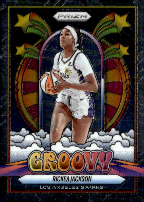 2025 Prizm Wnba Rickeah Jackson graded slab