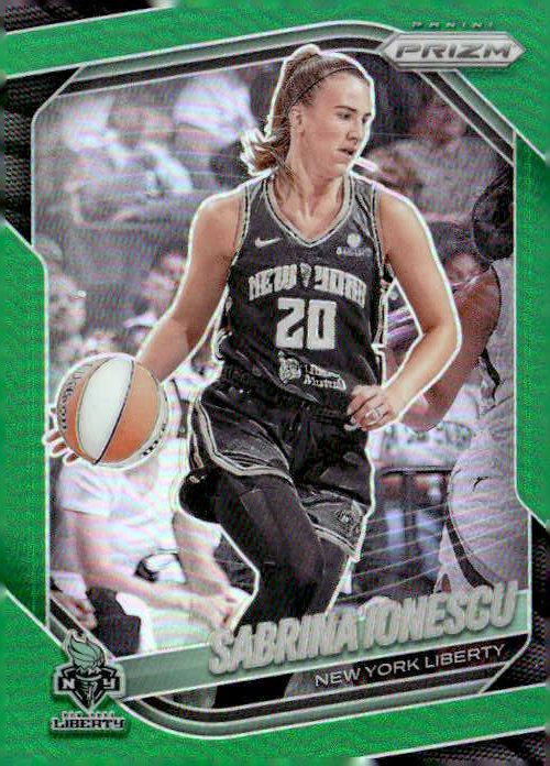 2025 Prizm Wnba Sabrina Ionescu graded slab