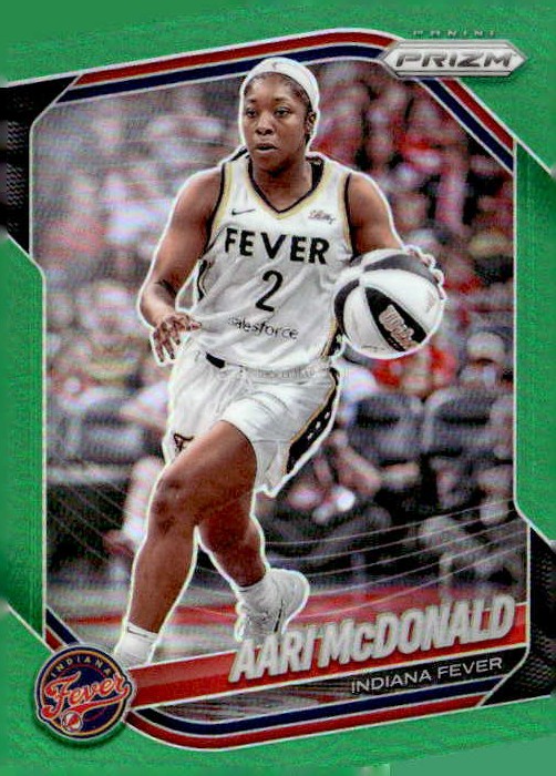 2025 Prizm Wnba Aari McDonald graded slab