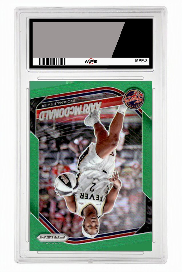 2025 PRIZM WNBA GREEN PRIZM #10 AARI MCDONALD MPE 10 GEM/MT — graded card up for auction