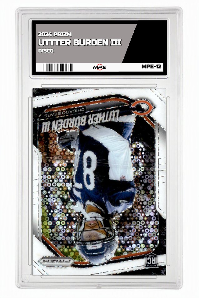 2025 PRIZM DISCO UTTTER BURDEN III MPE 10 GEM/MT — graded card up for auction