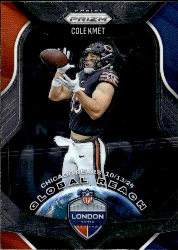 2025 Prizm Cole Kmet graded slab