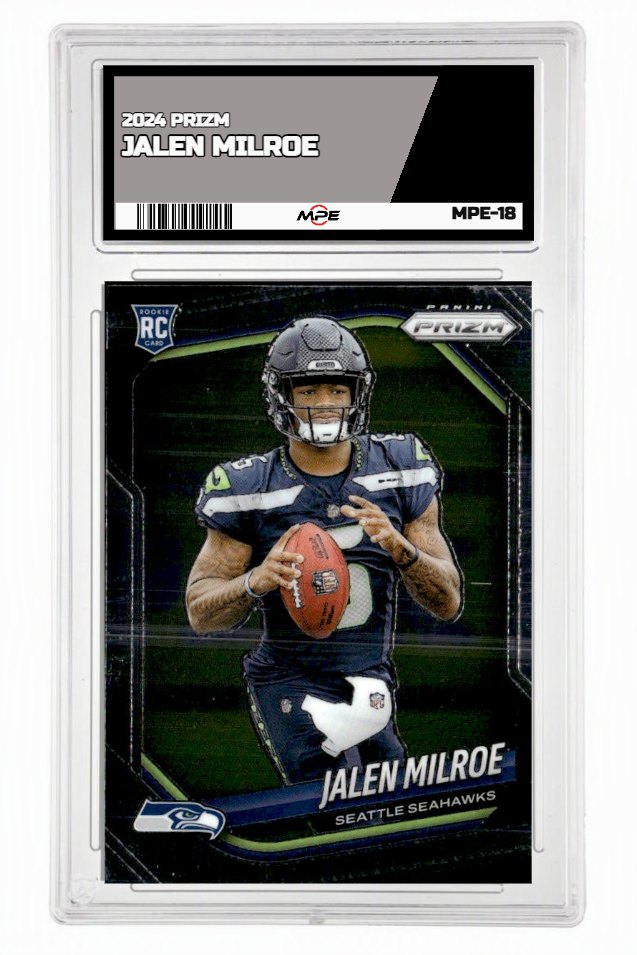 2025 PRIZM JALEN MILROE MPE 10 GEM/MT — graded card up for auction