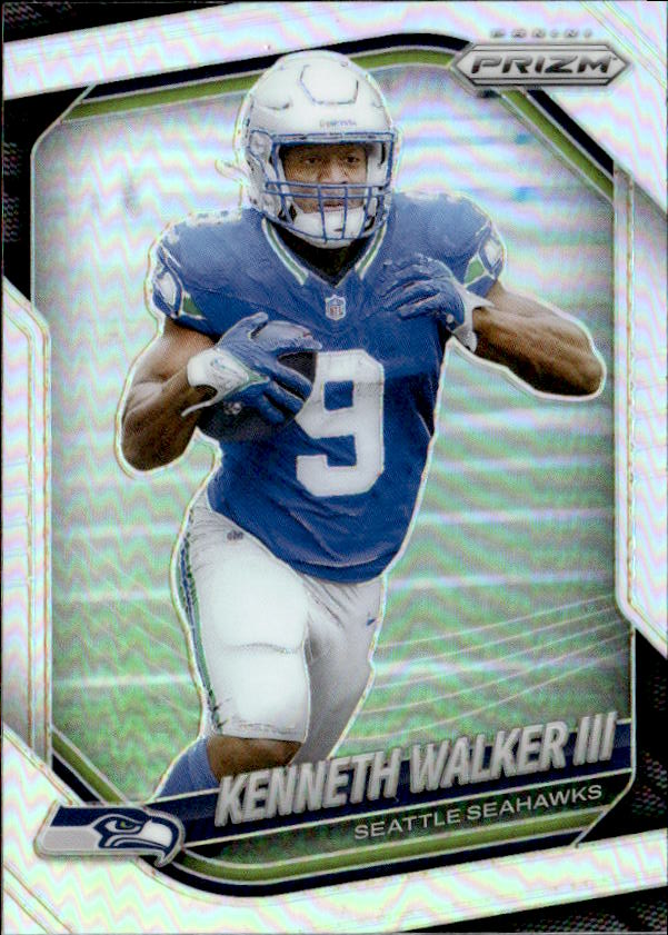 2025 Prizm Kenneth Walker III graded slab
