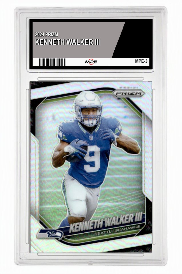 2025 PRIZM SILVER #272 KENNETH WALKER III MPE 9 MINT — graded card up for auction