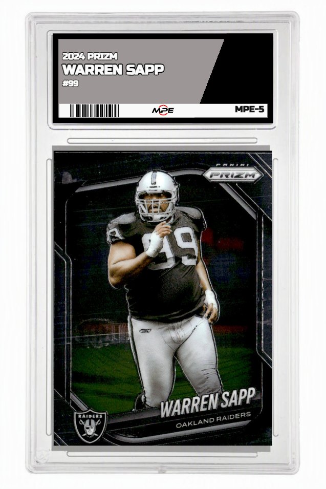 2025 PRIZM #212 WARREN SAPP MPE 9 MINT — graded card up for auction