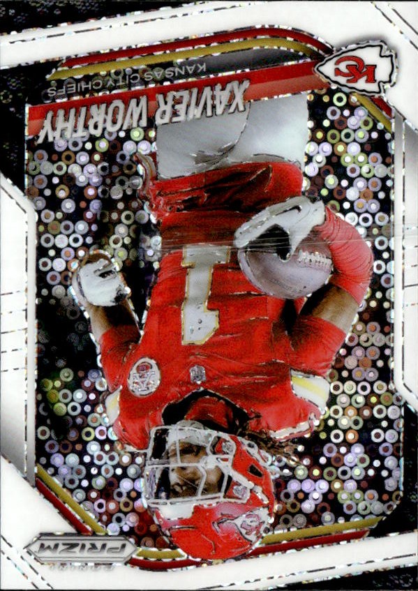 2025 Prizm Xavier Worthy graded slab