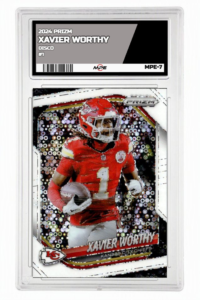 2025 PRIZM WHITE DISCO #197 XAVIER WORTHY MPE 10 GEM/MT — graded card up for auction