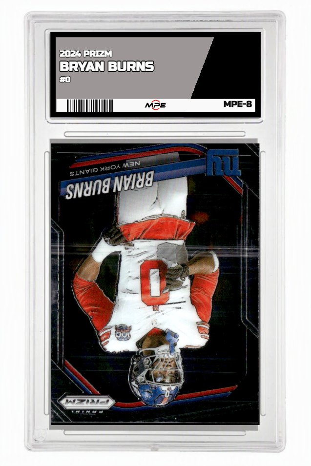 2025 PRIZM #147 BRYAN BURNS MPE 9.5 MINT+ — graded card up for auction