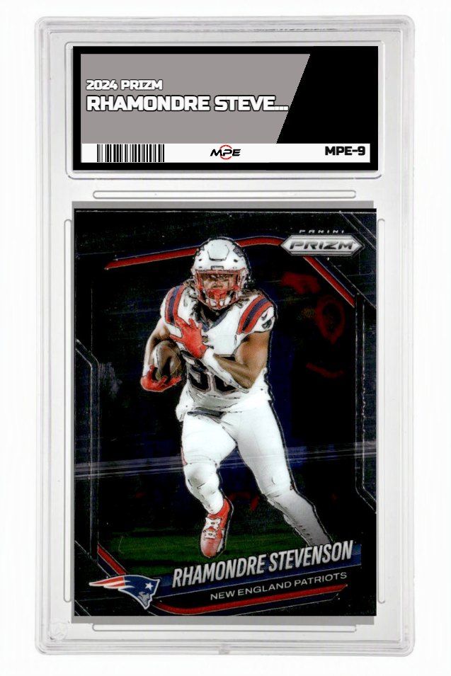 2025 PRIZM #84 RHAMONDRE STEVENSON MPE 9 MINT — graded card up for auction