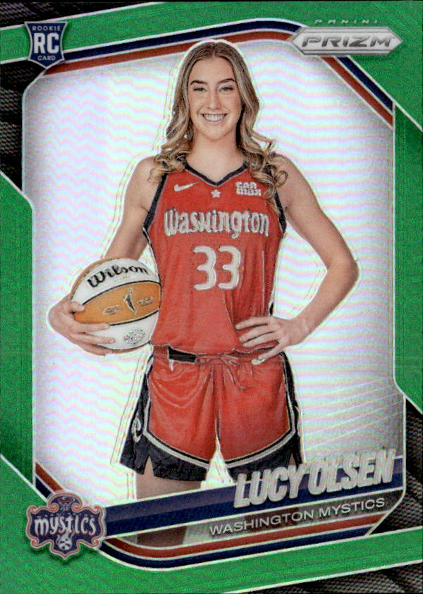 2025 Prizm Wnba Lucy Olsen graded slab