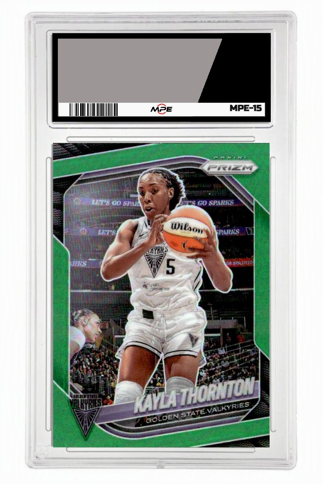 2025 PRIZM WNBA GREEN #17 KAYLA THORNTON MPE 10 GEM/MT — graded card auctioned from the MPE vault