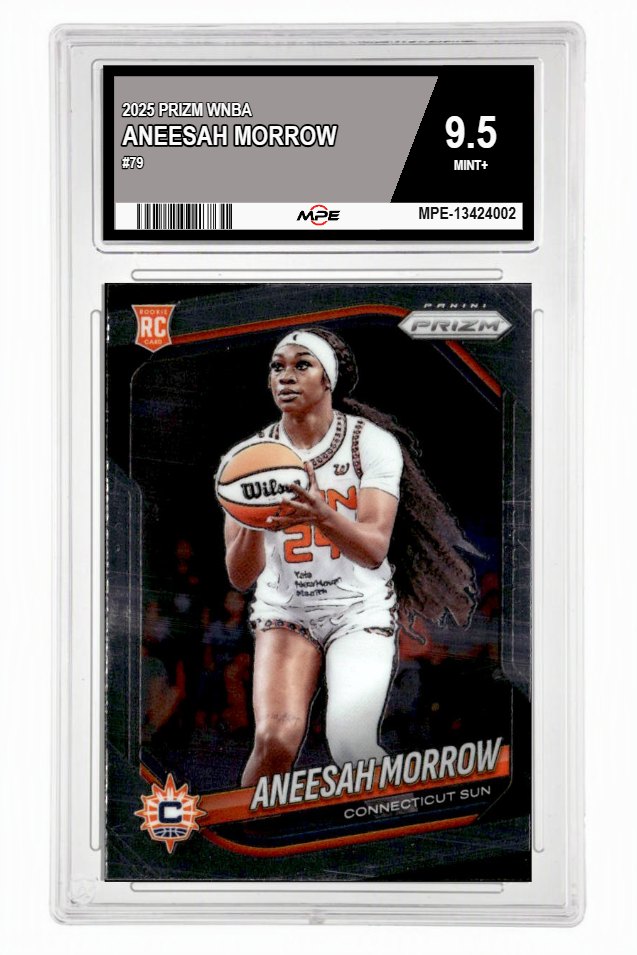 2025 PRIZM WNBA #79 ANEESAH MORROW MPE 9.5 MINT+ — graded card up for auction