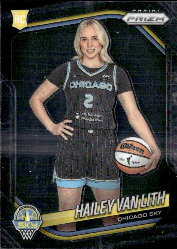2025 Prizm Wnba Hailey Van Lith graded slab