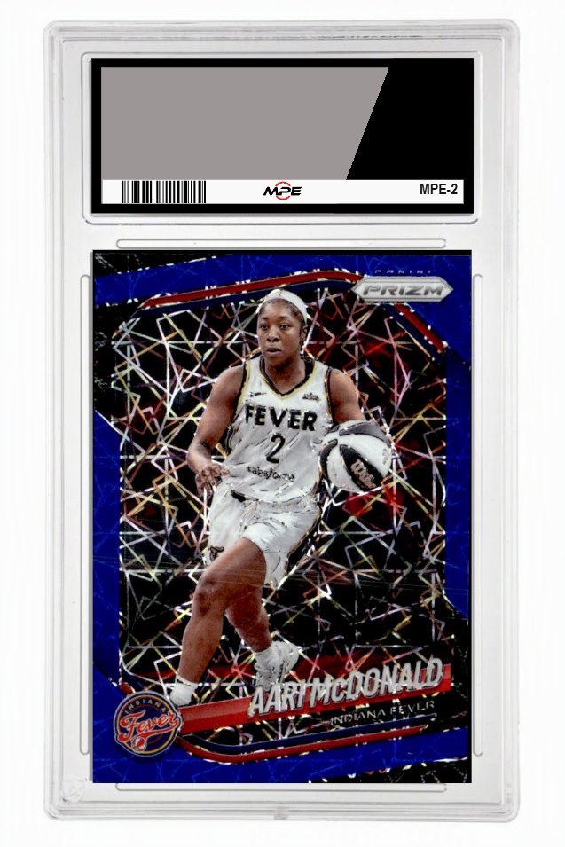 2025 PRIZM WNBA BLUE VELOCITY #10 AARI MCDONALD MPE 10 GEM/MT — graded card auctioned from the MPE vault