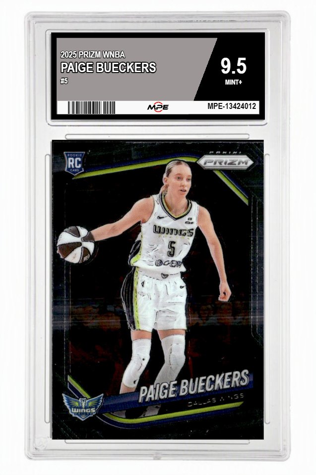 2025 PRIZM WNBA #5 PAIGE BUECKERS MPE 9.5 MINT+ — graded card up for auction